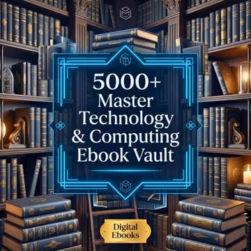 5000+ Technology and Computing Ebook Bundle | Premium Digital IT Library | Software Development Cyber Security Coding Books Instant Download