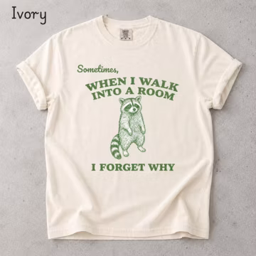 Funny ADHD Shirt, When I Walk Into A Room I Forget Why Tee, Executive Dysfunction Shirt, Relatable Humor, Comfort Colors®