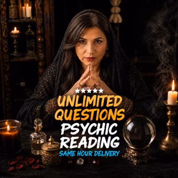 Unlimited Questions Psychic Reading : Accurate Intuitive Reading, Same Hour Answers Love Career Guidance