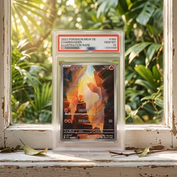 2023 Illustration Rare Charmander Slabbed - Great Desk Accent for Gamers