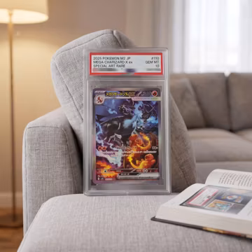 2025 Charizard X ex Mega Slab M2 JP - Eye-Catching Shelf Showpiece