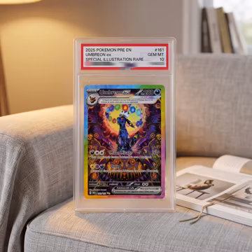 Special Art Rare 2024 Umbreon Ex Slabbed - Eye-Catching Shelf Showpiece