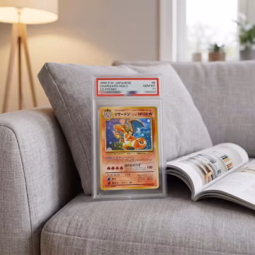1999 Holo Charizard CD Promo #6 Slabbed - Eye-Catching Shelf Showpiece