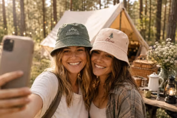 Personalized Bucket Hat,Custom Embroidered Bucket Hat,Vintage Washed Cotton Hat,Custom Logo Hat,Outdoor Camping Hat,Hiking Hat,Travel Gift