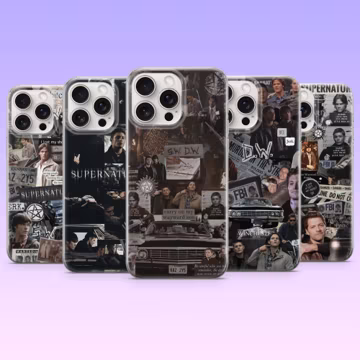 Supernatural Phone Case Winchesters Cover for iPhone 17e, 16e, 15, 14, 13, 12, Samsung S26Ultra, S25, A57, A17, A16, Pixel 10Pro, 10A, 9