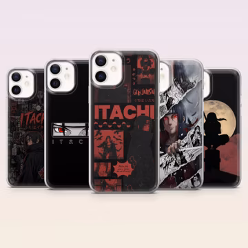 Itachi Phone Case Uchiha Ninja Akatsuki Anime Cover for iPhone 17Pro,16,15,14,13,12,Samsung S26,S25,S24,S23Fe,A16,A56,Pixel10,9Pro