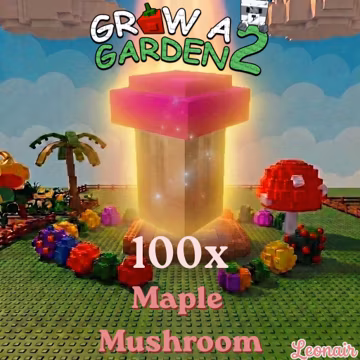 Maple Mushroom Seed Grow a Garden 2 | 100x | Roblox