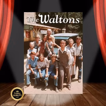 The Waltons Complete Series Digital Download, 1972 Family Drama TV Show, All 9 Seasons 480p, Retro Classic TV Gift, Vintage Waltons Digital
