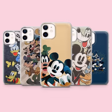 Mikey Mouse Group Phone Case Friends Cover for iPhone 17, 16, 15, 14, 13, Samsung S26Ultra, S25, S24, S23FE, A56, A17, A16, Pixel 10a, 9Pro