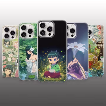 Apothecary Diaries Phone Case Maomao Jinshi Cover for iPhone 17Pro, 16, 15, 14, 13, 12, Samsung S26, S25, S24, S23Fe, A16,A56,Pixel 10, 9Pro