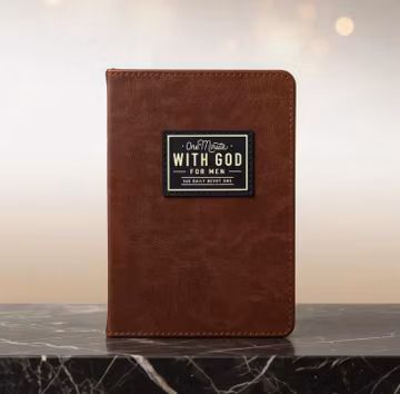 One Minute With God for Men Devotional Book