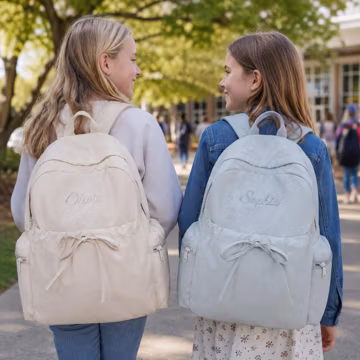 Custom Name Backpack for Girls and Boys, Water Resistant Lightweight School Book Bag