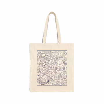 Cotton Canvas Tote Bag