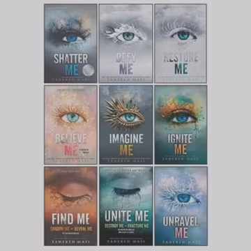 Shatter Me Series Complete 9 Book Box Set | YA Dystopian Romance Paperback Bundle