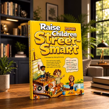Raise Children Street-Smart Comic Edition | Children's Life Skills Book | Emotional Intelligence for Growing Minds