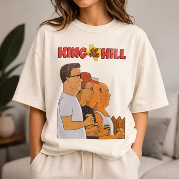 King Of the Hill Retro 80s 90s Cult Classic Show T shirt