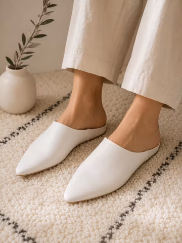 Handmade Moroccan Leather Slippers | Authentic Babouches for Women & Men | Soft Indoor Outdoor House Shoes | Premium Artisan Gift
