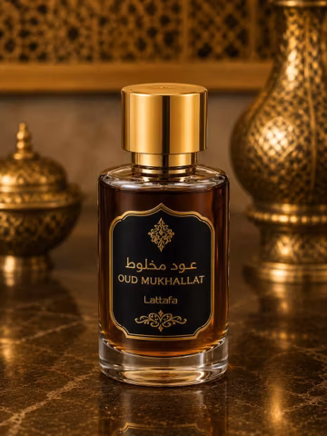 Oud Mukhallat Attar – Premium Arabic Long Lasting Alcohol-Free Perfume Oil