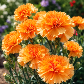 Carnation Flower Seeds, Dianthus, Colorful Ornamental Garden Blooms