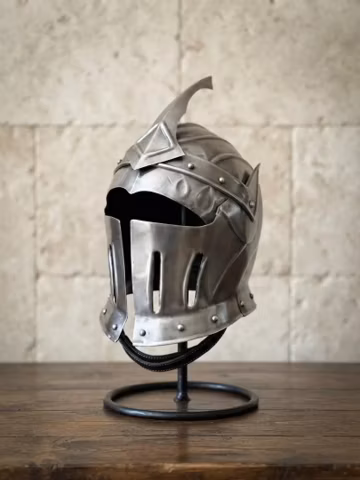 Medieval Gothic Knight Helmet Warrior LARP Cosplay Armor