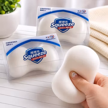 Squishy Stress Relief Toy | Realistic Fruit Sensory Fidget | Slow Rising Squeeze Toy | Desk Anxiety Relief | Gift for Teens & Adults