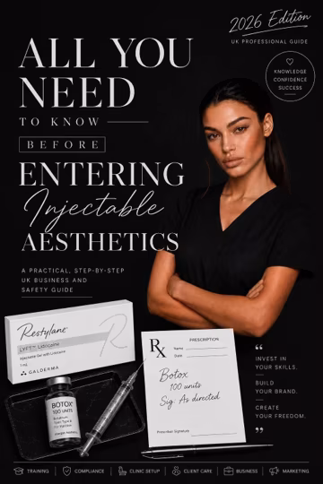 The Injectable Aesthetics Blueprint your complete guide to entering Aesthetics 2026 edition