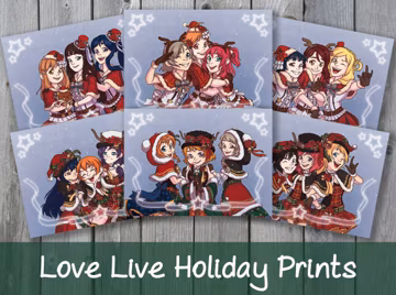 Love Live! Holiday Prints