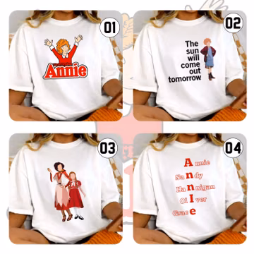 Annie Broadway Musical Unisex T-shirt Sweatshirt Hoodie, Annie Musical, Broadway Musical Shirt, New Musical Shirt, Musical Theatre Tshirt.