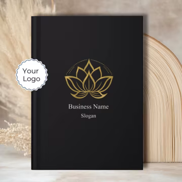 Branded Company Logo Notebook, Personalized Corporate Gifts, Journal Gift for Conference Office, Custom Bulk Business Logo Journal D205