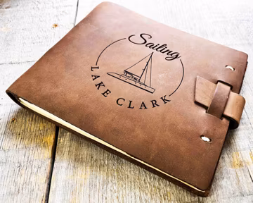 Large Guest Registry, Leather, Wedding Registry, Personalized, Guest Book, Personalized Engraved Diary, Genuine Leather