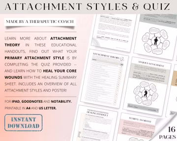 ATTACHMENT STYLES & QUIZ -- Heal your trauma/ Become secure / Relationship building/ Marriage counselling/ Couples therapy