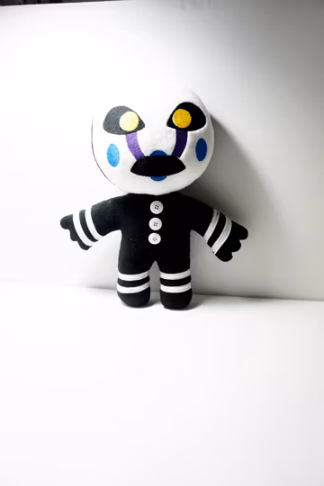 Reversed Puppet Inspired by Five Night's at Candy's (Unofficial) The Puppet Plush, Fnaf Plush, Marionette Plush
