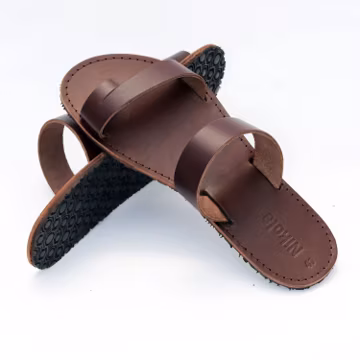 Barefoot Leather Greek Sandals: Zero Drop Summer Men Shoes