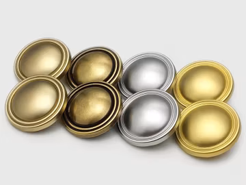 10PCS - Retro Convex Buttons, Vintage Round Buttons, Minimalist Style Cardigan, Shirt Dress, Buttons