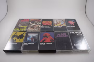 Black Sabbath Cassette Tapes Sold Individually