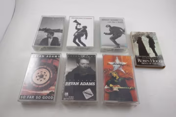 Bryan Adams Cassette Tapes- Sold Individually