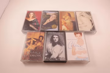 Celine Dion Cassette Tapes Sold Individually