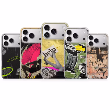Grunge Punk Phone Case Edgy Style Art Cover for iPhone 17 Pro Max, 16e, 15, 14, 13 & Samsung S25 Ultra, S24 FE, A56, A16, Pixel 10XL, 9a, 8