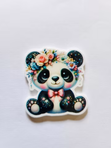 Floral Panda Needle Minder