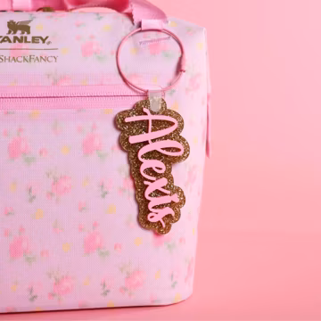 Ibiza Sunset Curated Bag Tags | Personalized Bag Tag Keychain's
