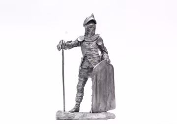 tin 75mm Teutonic knight Tannenberg 1410 Historical Miniature