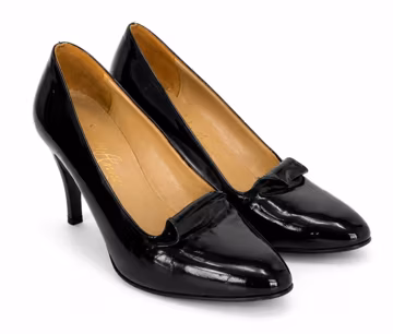 60’s Lady Anna Patent Leather Pumps made in Italy | 8
