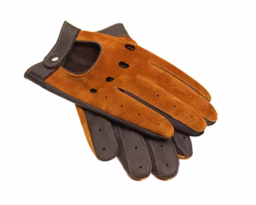 Car driving gloves, soft Italian nappa lamb leather, cognac brown gloves, great gift, suede gloves