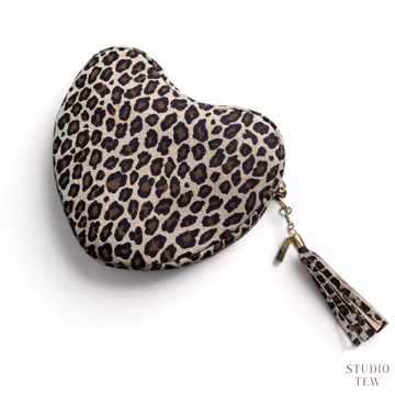 Personalised Leopard Leather Bag - Maya
