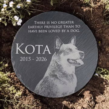 Pet Sympathy Gift, Dog Photo, Dog Memorial Garden Stone, Pet Memorial Gift, In Memory, Dog Pet Loss, Bereavement Gift, Dog Headstone, Loss