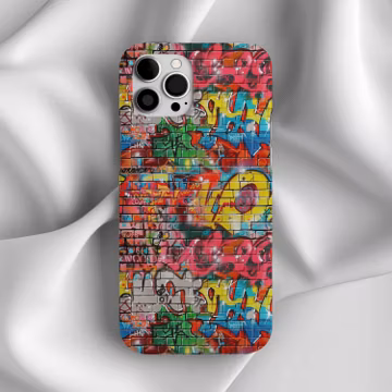 Graffiti Phone Case, Tough Phone Cases for Urban Style, iPhone 17 16 15 14 13 12 11 Pro Max 8 Plus X, Samsung Galaxy S24 S23 S22 S21