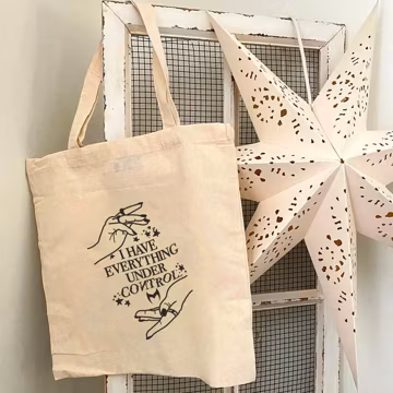 I Have Everything Under Control Wanda Reusable Tote Bag | Superhero Tote, Chaos Magic Bag, Pop Culture Gift, Mind Control Canvas Shopping