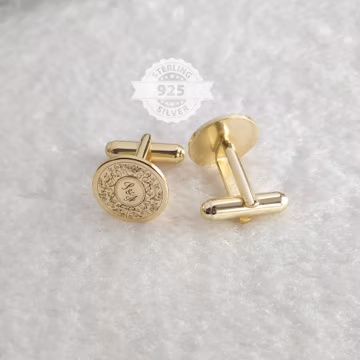 Wedding Logo Cufflinks,Wedding Initials Date Cufflinks,Custom Logo Cufflinks,Personalized Wedding Cufflinks,Groom Wedding Gift,Gift for Him