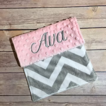 Single Personalized Custom Burp Cloth to Match the Nursery Theme