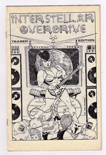 Interstellar Overdrive Teaser Edition NM- Ashcan Mini Comic Book Magnecom Sci Fi 1994 Underground Indie Birthday Christmas Gifts for Him Her